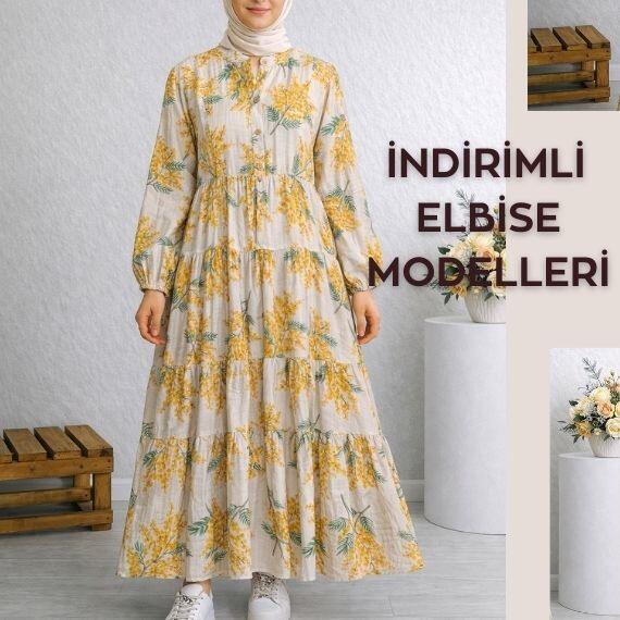 indirimli elbise