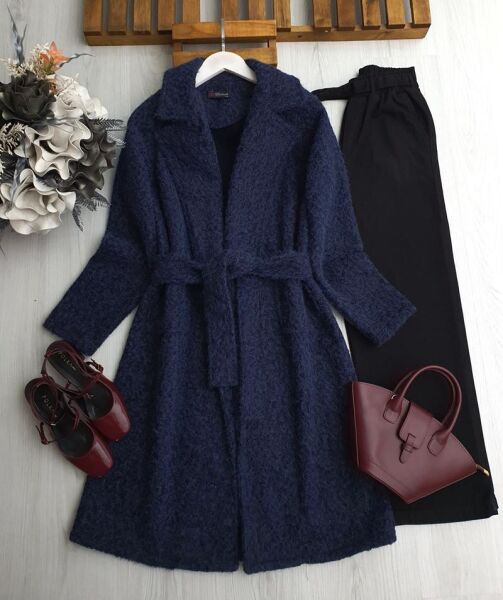 BAYS KEMERLİ ÇİFT CEP KAŞE KAP A7-1-3207-12-LACİVERT - 1