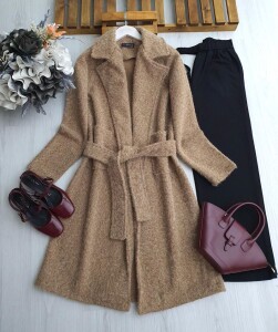 BAYS KEMERLİ ÇİFT CEP KAŞE KAP A7-1-3207-48-BİSKÜVİ - 