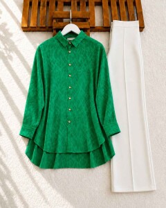 BEGA VARAKLI GÖMLEK TUNİK 23311-54-BENETTON - 