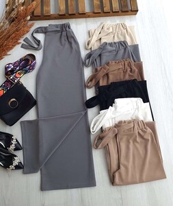 BOL PAÇA BELİ LASTİKLİ PANTOLON A10-5-6023-26-GRİ - 