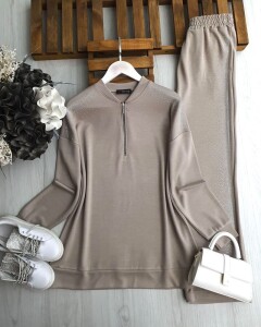 BUNA TAŞLI YARIM FERMUARLI İKİLİ TAKIM B2-2-1658-22-TAŞ - 