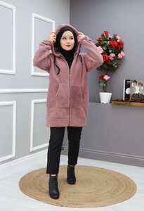HASELLİ PELUŞ MONT C3- 3116--16-GÜL - 