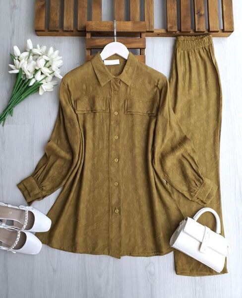 HÖNW ÇİFT CEP KAPAK JAKAR İKİLİ TAKIM A7-5-1756-70-YAĞ YEŞİLİ - 1