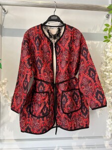 HOZİ BELİ İPLİ BİYELİ ÖNÜ AÇIK KAP 3200-03-KIRMIZI - 1