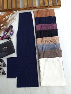 KANES PİLİSELİ SANDY PANTOLON C2-6028-12-LACİVERT - 