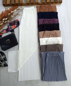 KANES PİLİSELİ SANDY PANTOLON C2--6028-20-BEYAZ - 