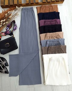 KANES PİLİSELİ SANDY PANTOLON C2--6028-26-GRİ - 