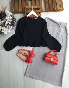  KELD ALT FIRFIRLI MÜSLÜM GÖMLEK A10-2-5522-01-SİYAH - 