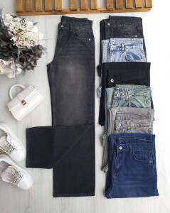 KEZYE PALAZZO KOT PANTOLON 6082-58-FÜME - 