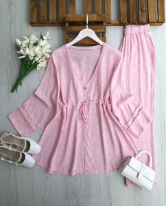 KUNG BELİ BAĞCIKLI JAKAR İKİLİ TAKIM 1753-05-PUDRA - 1