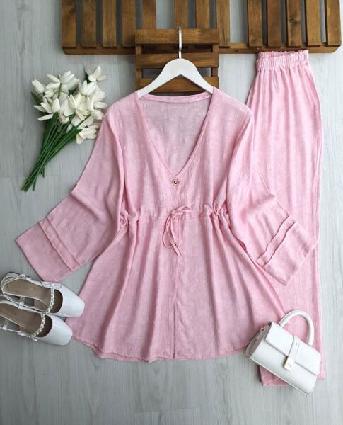 KUNG BELİ BAĞCIKLI JAKAR İKİLİ TAKIM 1753-05-PUDRA - 1