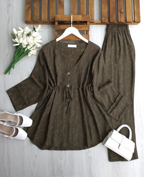 KUNG BELİ BAĞCIKLI JAKAR İKİLİ TAKIM 1753-09-HAKİ - 1