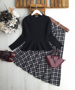 LODA PRENSES YUMOŞ KAZAK 8186-01-SİYAH - 1