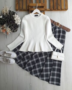 LODA PRENSES YUMOŞ KAZAK 8186-20-BEYAZ - 1