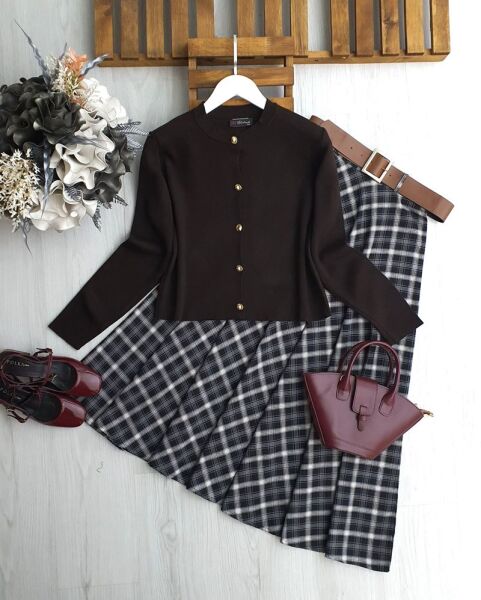 LUMCE GOLD DÜĞME TRİKO HIRKA 8192-01-SİYAH - 1