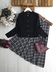 LUMCE GOLD DÜĞME TRİKO HIRKA B6-1-8192-01-SİYAH - 