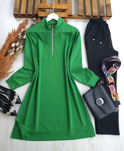 MOSE TEK CEPLİ FERMUARLI SALAŞ TUNİK C1-5261-54-BENETTON - 