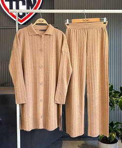 OLAV GÖMLEK YAKA TRİKO TAKIM A9-3--8104-48-BİSKÜVİ - 