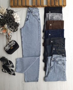 OLDEG BAGİ KOT PANTOLON 6087-56-AÇIK KOT - 