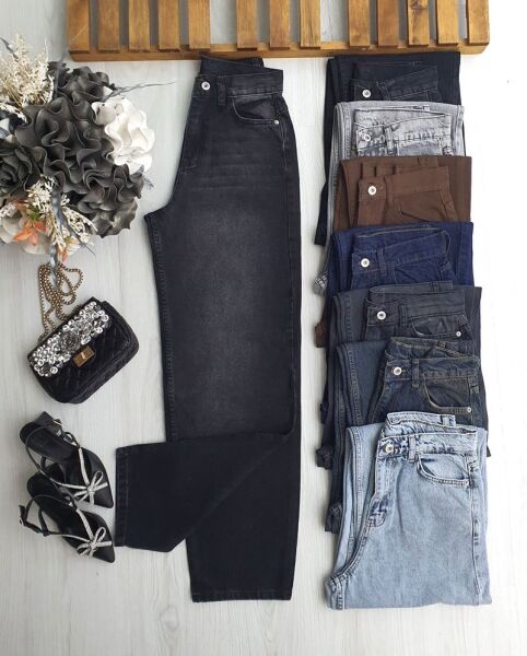 OLDEG BAGİ KOT PANTOLON B10-1-6087-58-FÜME - 1