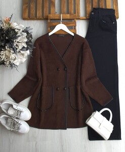 OSHEC BİYELİ SAKAL İPLİK KAP 3220-37-KAHVE - 1