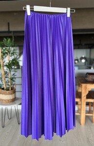 OVSA SIKI PİLİSELİ BELİ LASTİKLİ ETEK C12-6037-02-MOR - 