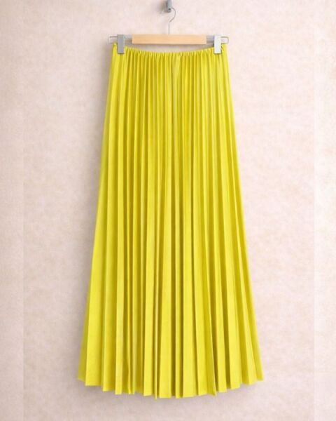 OVSA SIKI PİLİSELİ BELİ LASTİKLİ ETEK C12-6037-70-YAĞ YEŞİLİ - 1