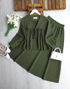 PUVFA ÖN TEK BAĞCIKLI ETEKLİ TAKIM 1734-09-HAKİ - 