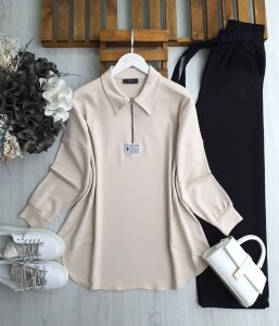 RONF ARMALI YARIM FERMUARLI SALAŞ TUNİK B3-3-5615-22-TAŞ - 