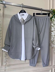 SIDAY FERMUARLI CEPLİ SALAŞ MUADİL İKİLİ TAKIM A4-5-1562-26-GRİ - 