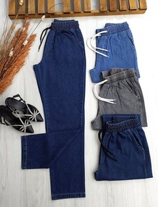 TOVS BELİ LASTİKLİ VE BAĞCIKLI KOT C11-6038-57-KOYU KOT - 