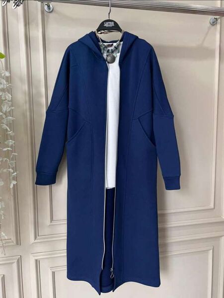 VEGE FERMUARLI TAM BOY ÜÇ İPLİK KAP A9-3-3162-11-İNDİGO - 1